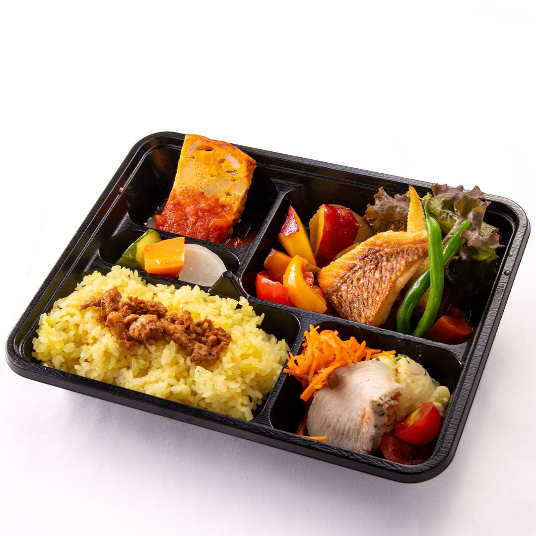 愛媛県産 活〆真鯛ポワレ弁当