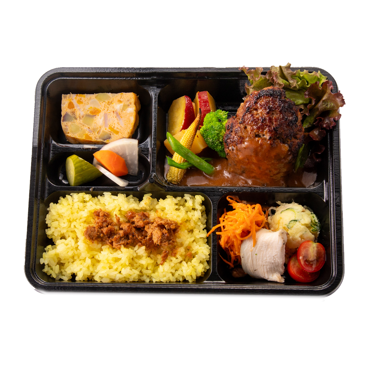 和牛入りデミグラスハンバーグ弁当