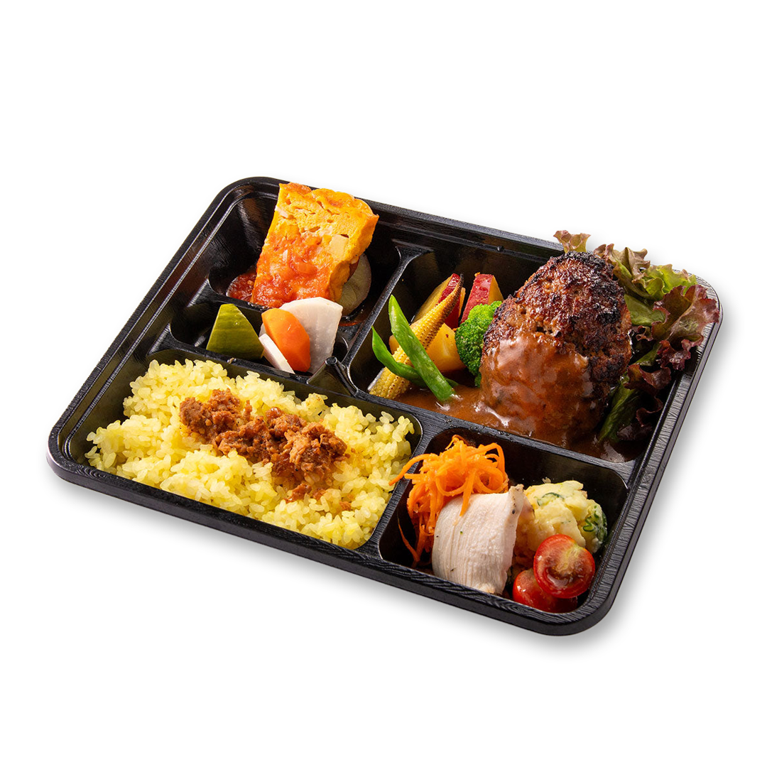 和牛入りデミグラスハンバーグ弁当
